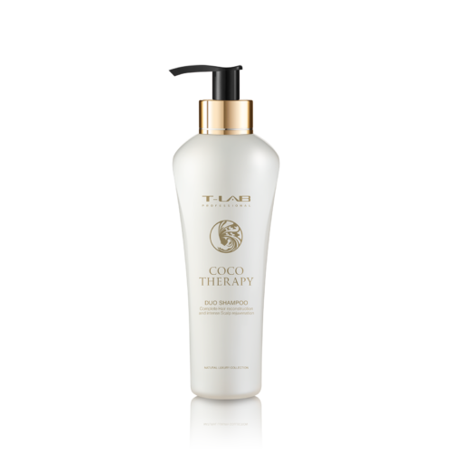 T-LAB Professional COCO THERAPY Duo Shampoo Sausų ir pažeistų plaukų šampūnas 300ml