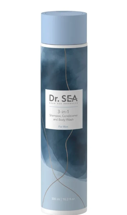 Dr. SEA 3-1 vyrams šampūnas, kondicionierius ir dušo želė 300ml